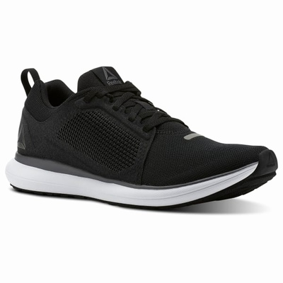 Reebok Driftium Ride Running Shoes For Men Colour:Black/White/grey
